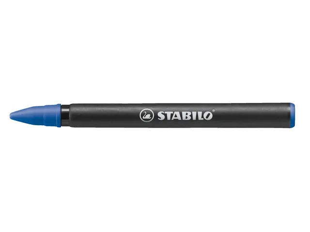 Rollerpenvulling STABILO Easyoriginal fijn blauw doosje à 20 stuks