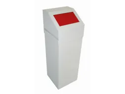 afvalverzamelaar,1x65l,HxBxD 900x315x315mm,binnenbak staal