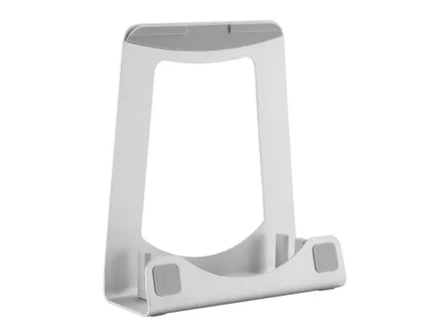 Laptopstandaard 2-in-1 Laptopverhoger Zilver Aluminium