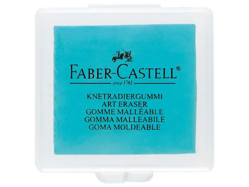 Kneedgum Faber-Castell in 3 kleuren assorti display 18 stuks