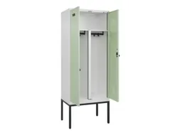 PBM-locker,HxBxD 2120x800x500mm,2vak,vak B 400mm,draaigrendel