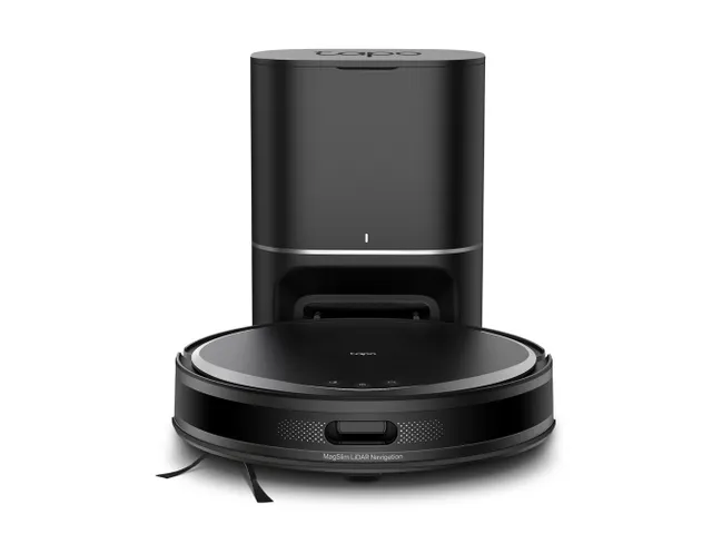 TP-Link Tapo RV20 Max Plus, Sans sac, Noir, Rond, Sac à poussière, C