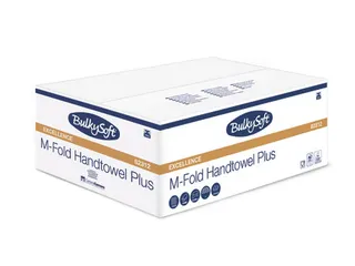 BulkySoft Handdoekjes Multifold Cellulose 2laags 25x125 vel Eco - 1