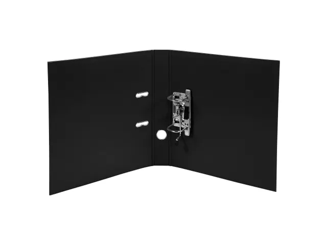 Classeur à levier PVC A4 dos de 50mm. - Noir