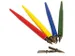 Porte-plume sergent-major Kangaro couleurs ass de 12 pces