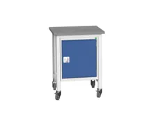 établi roulant HxlxP 930x700x600mm plateau linoléum