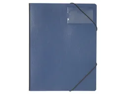 Spanmap voor DIN A4 Donkerblauw
