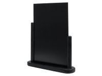 Krijtbord Securit 21x28x7cm zwart hout