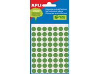 Apli Ronde Etiketten Ø8mm Groen
