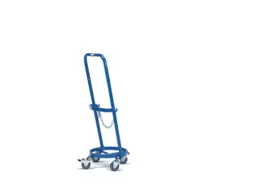Flessenkar,draagverm. 80kg,laadvl. Ø 310mm,1x11l fles,platform open