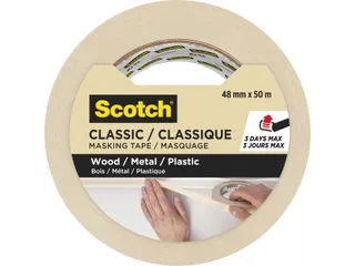Afplaktape Scotch Classic 48mmx50m beige - 8