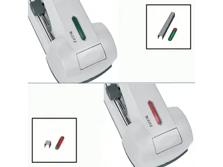 Blokhechter Leitz 5553 Heavy Duty Flat Clinch 120vel zilvergrijs - 4