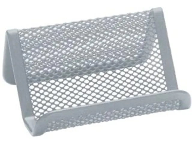 Visitekaartenhouder Metaal Zilver