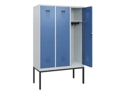 schoollocker,HxBxD 1950x1200x500mm,3vak,vak B 400mm,cil.-slot