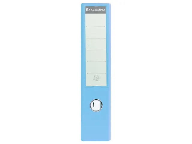 Classeur à levier PVC A4 dos de 70mm. - Bleu clair