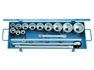 32 FMZ dopsleutelset 3/4 inch 16-delig zeskant 22-60mm - 1