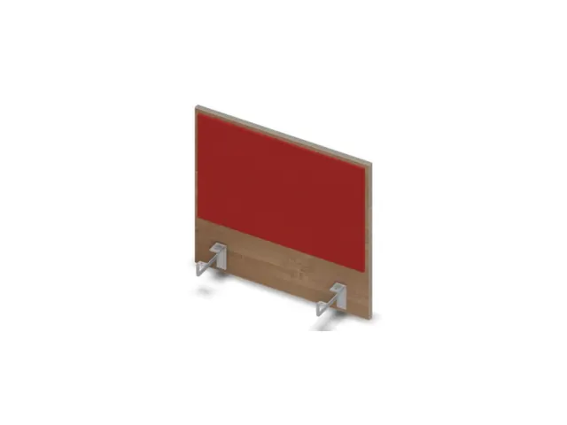 opzetpaneel bureau aanbouw zijkant NT-cherry BN4011-rood 600mm