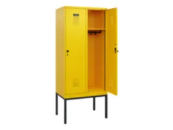 schoollocker,HxBxD 1950x800x500mm,2vak,vak B 400mm,draaigrendel