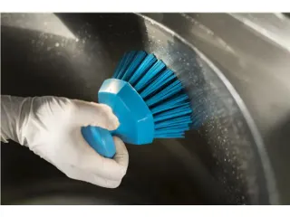 Vikan Hygiene ronde werkborstel harde vezels Ø110mm paars - 11