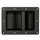 Heavy-Duty Handvat Voor Luidspreker, Zwart Metaal, 220x160mm