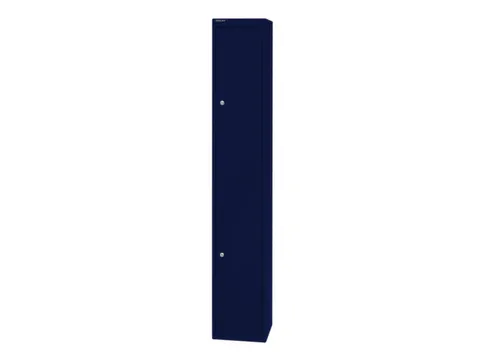 Garderobekast 1802x305x305mm 1x2 Vakken Plaatstaal Oxfordblauw