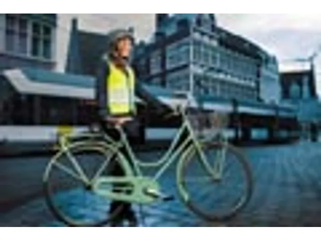 Lucy Jacket Fluohesje Geel Reflecterend Getailleerd Maat S
