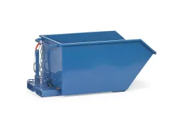 Kiepbakken 6275 1000kg 750 liter Ral5007