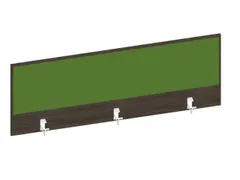 baliepaneel bureau aanbouw achter NV bruin hickory BN7048-groen 1400mm