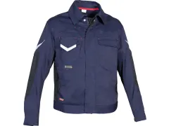 Cofra Workmaster werkjas, marineblauw/zwart, maat 60, per stuk