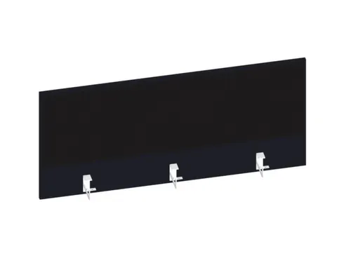 baliepaneel,v. bureau,aanbouw achter,B 1200mm,CC-zwart,BN8033-zwart