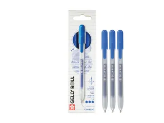 Gelschrijver Sakura Gelly Roll Classic 08 klikfunctie blauw 3 stuks - 5