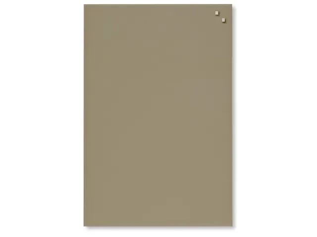 Glasmagneetbord Naga 40x60cm beige