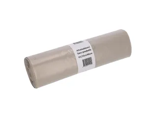 Afvalzak Cleaninq 65/25x140cm LDPE recycled T70 240 Liter transparant - 2