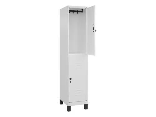dubbeldekse locker,HxBxD 1950x400x500mm,1x2vak.,vak B 400mm