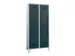 locker,HxBxD 1850x800x500mm,2vak,vak B 400mm,RAL7035,front RAL7016