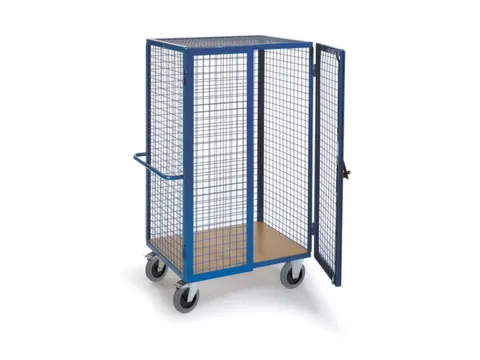 kastwagen,draagverm. 600kg,laadvl. LxB 1215x800mm,houtplaat