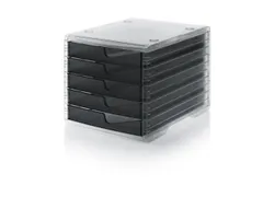 ladeblok,5xDIN C4,Tafelopstelling,HxBxD 255x270x340mm,Polystyreen