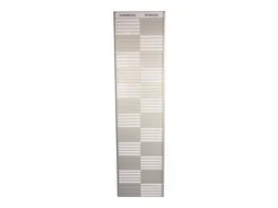 Menoor In-Uit bord 60 namen Aluminium Aanwezig/Afwezig Wit