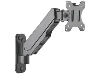 Wandbeugel voor TV’s en monitoren (veerarm met 2 draaipunten), voor - 4