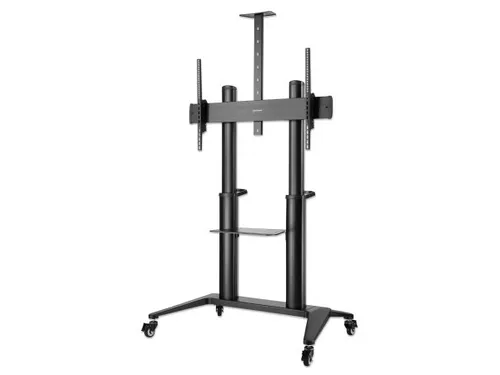 Trolley voor TV’s en monitoren, voor schermen 70 inch–120 inch, VE