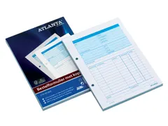 Bestelformulier A5415-012 A5 50 vel duplo met carbon