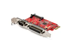 PCIe Kaart met Seriële en Parallelle Poort