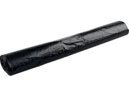 Vuilniszak 14 micron 60x80 cm 70L zwart rol van 20 stuks