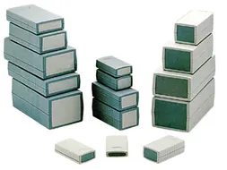 Behuizingen Van Gegoten Plastic - Donkergrijs 190x100x40mm