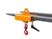 crochet de charge,force 2000kg,HxlxP 420x300x180mm,p. 1 dent fourche