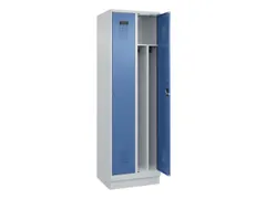 locker voor scheiding van kleding,HxBxD 1950x600x500mm,2vak