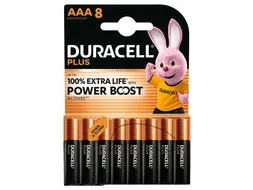 Batterij Duracell Plus Powerboost AAA 8 stuks