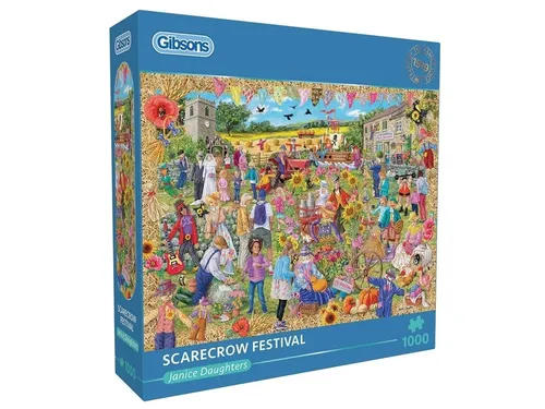Puzzel Gibsons Scarecrow Festival 1000 stukjes