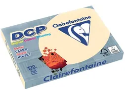 Dcp Presentatiepapier A4, 120 Gram, Ivoor, Pak Van 250 Vel