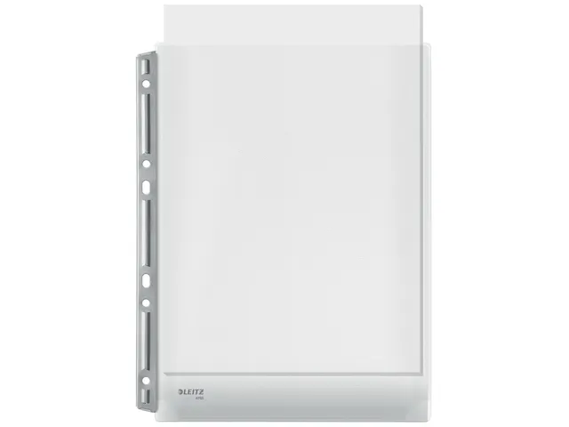 Pochette Leitz 4755 4 perf PVC 0.17mm lisse à soufflet